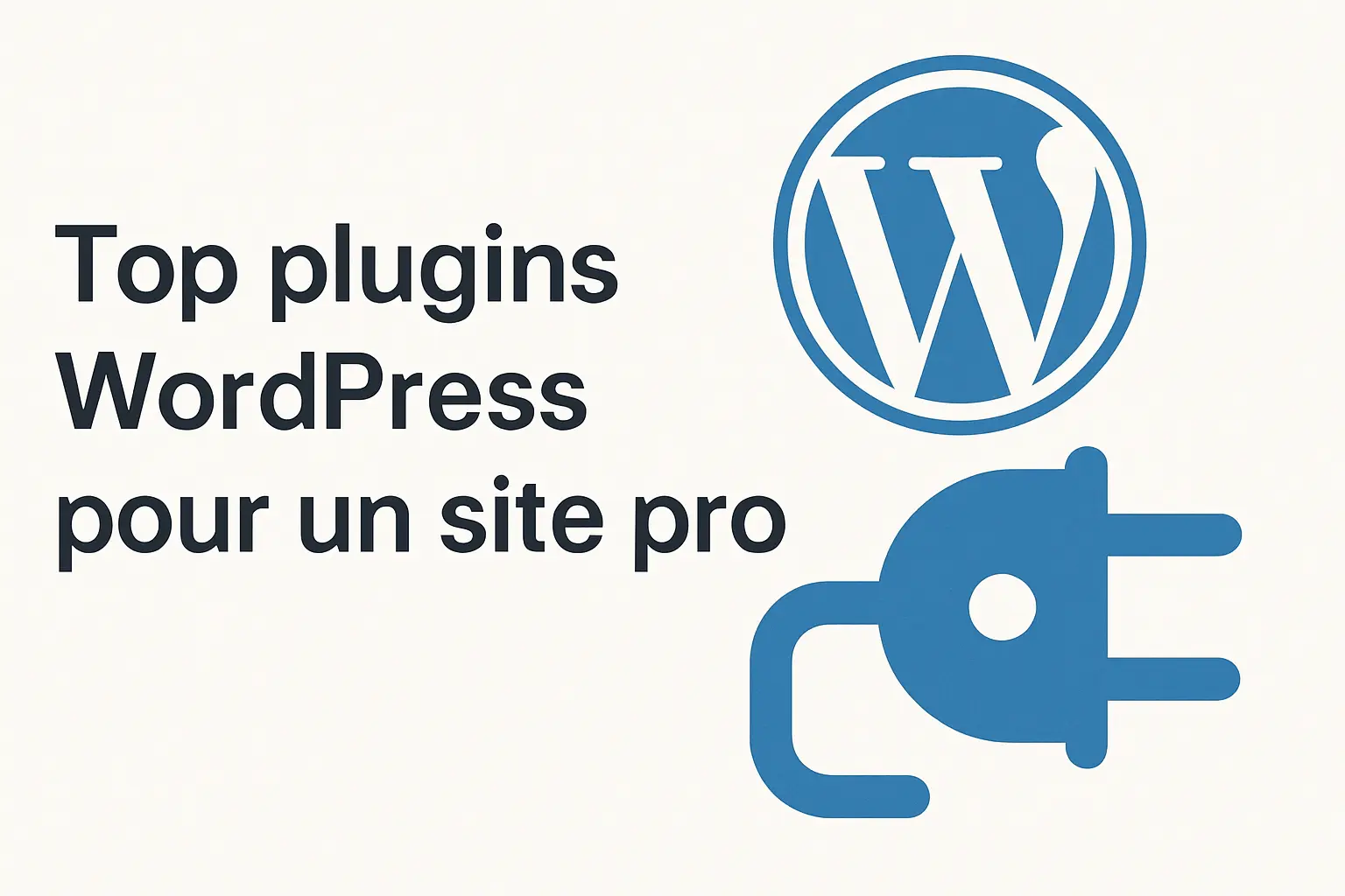 Top plugins WordPress pour un site pro